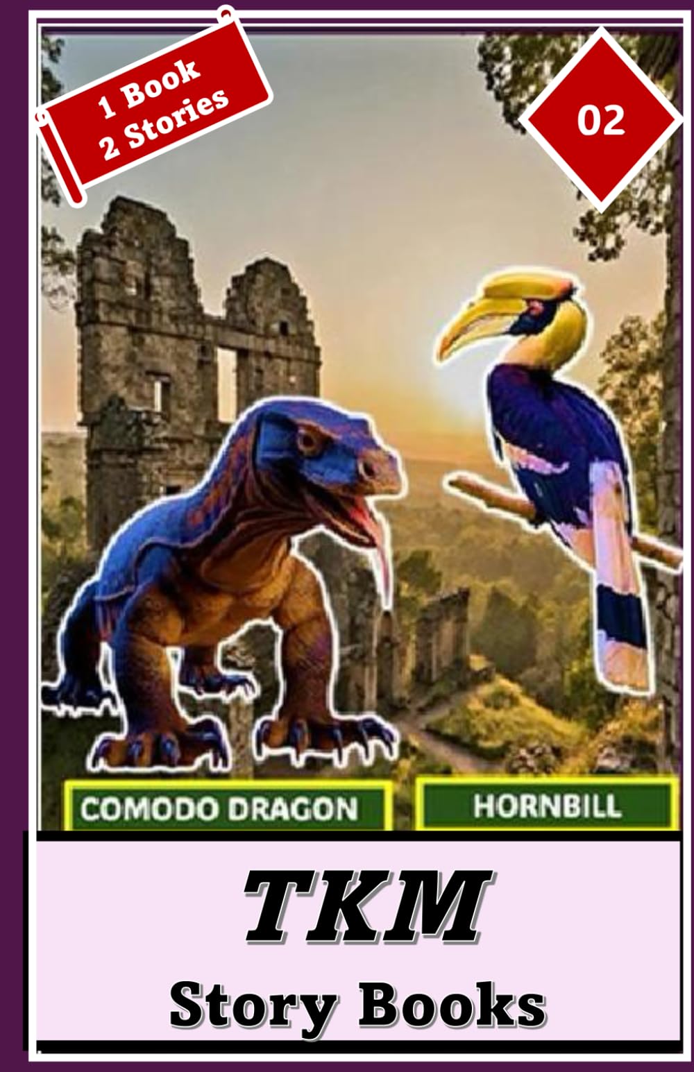 TKM STORY BOOKS: KOMODO DRAGON - HORNBILL: 2