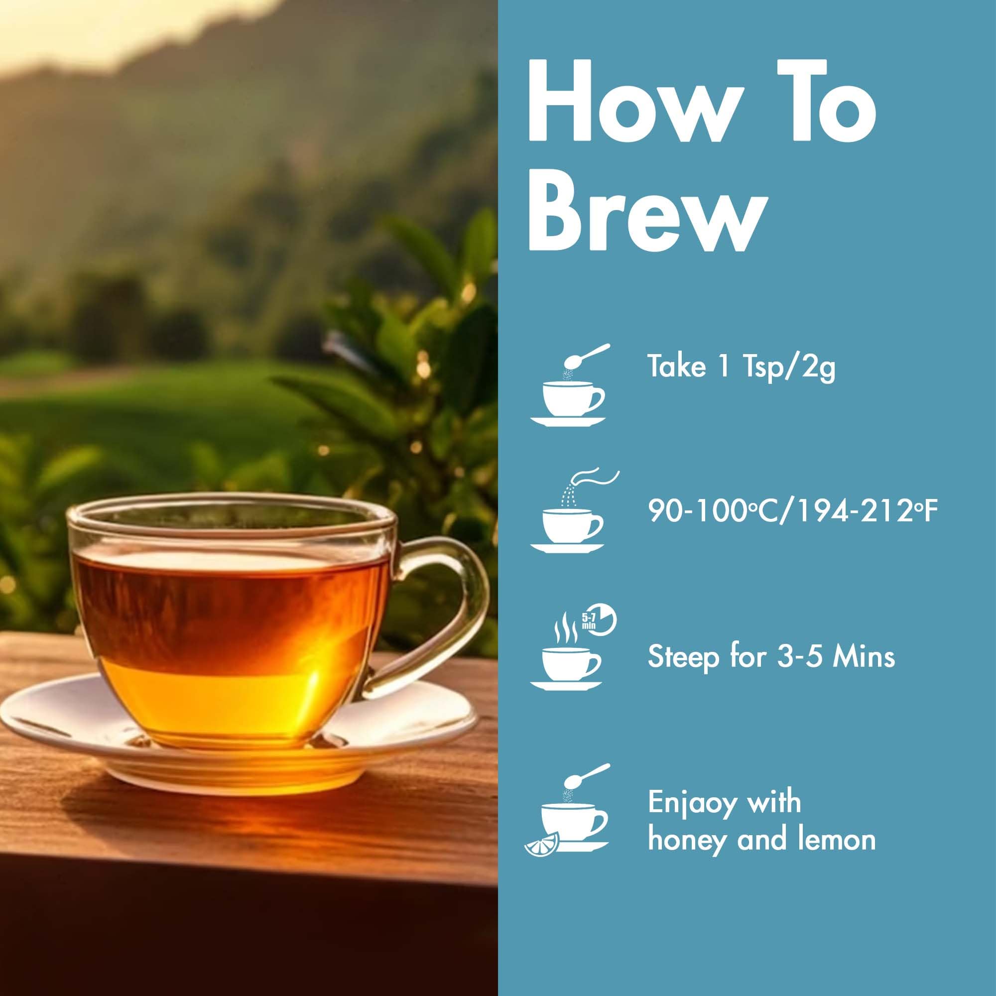 Tea Treasure Calm Herbal Tea | Chamomile, Shankhpushpi, Gotu Kola & Echinacea Blend | Calming Herbal Tea for Relaxation & Stress Support | Loose Leaf Herbal Infusion for Digestive Comfort | 100 g 2