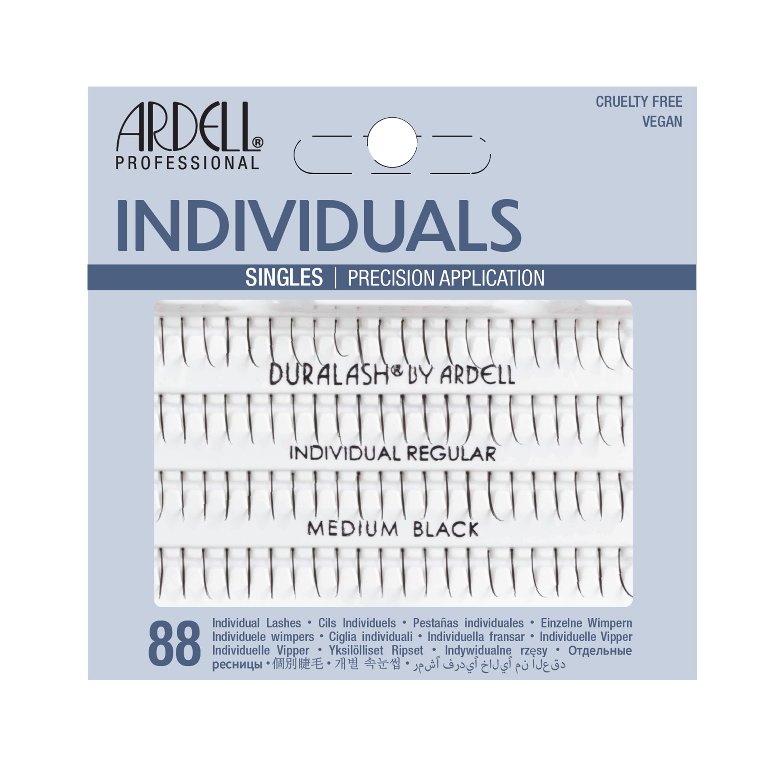 Ardell Individual False Eyelashes Regular Medium Black 1 g