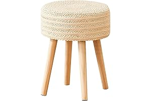 Marina Bay Outdoor Round Wicker Ottoman Footrest Pouf Stool