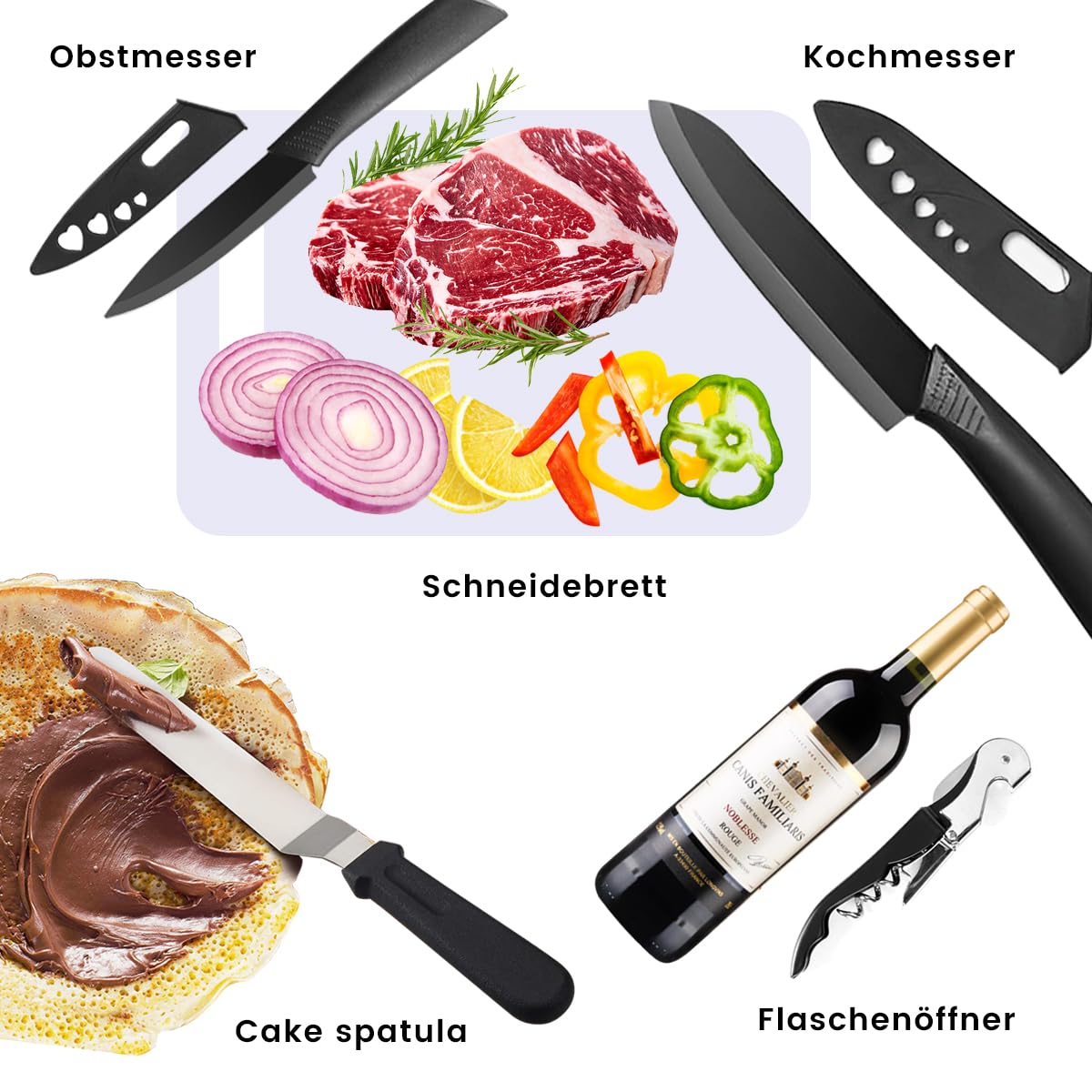 27-teiliges Kochgeschirr-Kit Berglander, Camping-Kochutensilien-Set, Camping-Essentials, kommen mit Camping-Bestecksets, ideal für Outdoor-Kocher, Picknick, Grill