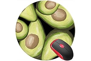 Avocado Mouse Pad - Cute Green Fruit Diet Gaming Mouse Mat