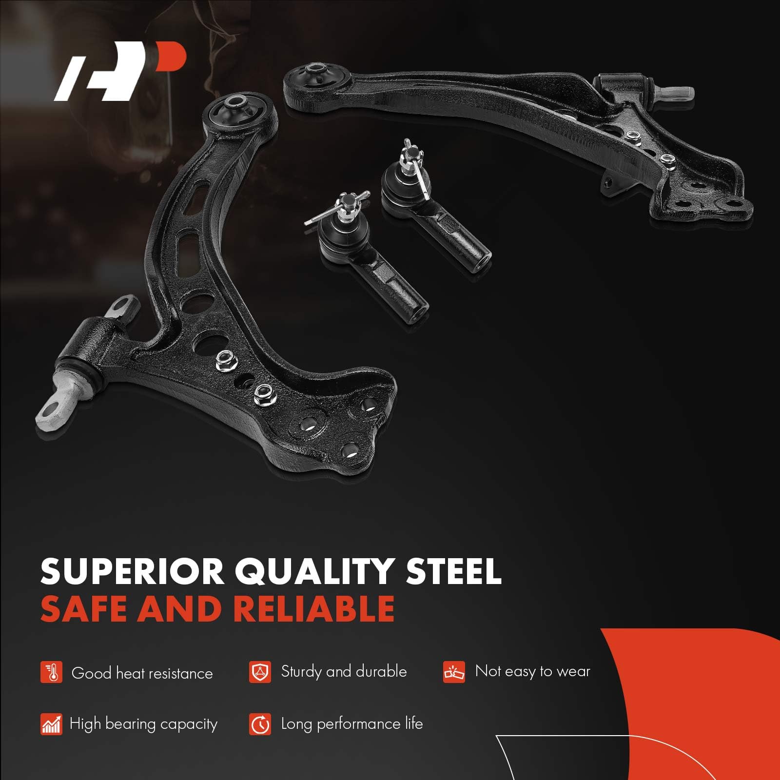 Front Control Arm and Tie Rod End Kit For Toyota Lexus Camry ES300