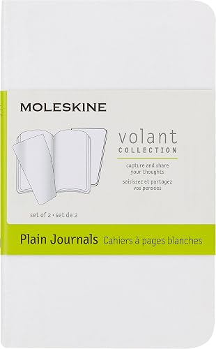 Moleskine Carnet Volant Set de 2 Tres Pt Format Page Blanche Blanc