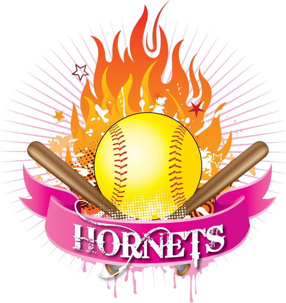 VictoryStore Towels - Hornets Mascot Softball Team Towels, Set of 15