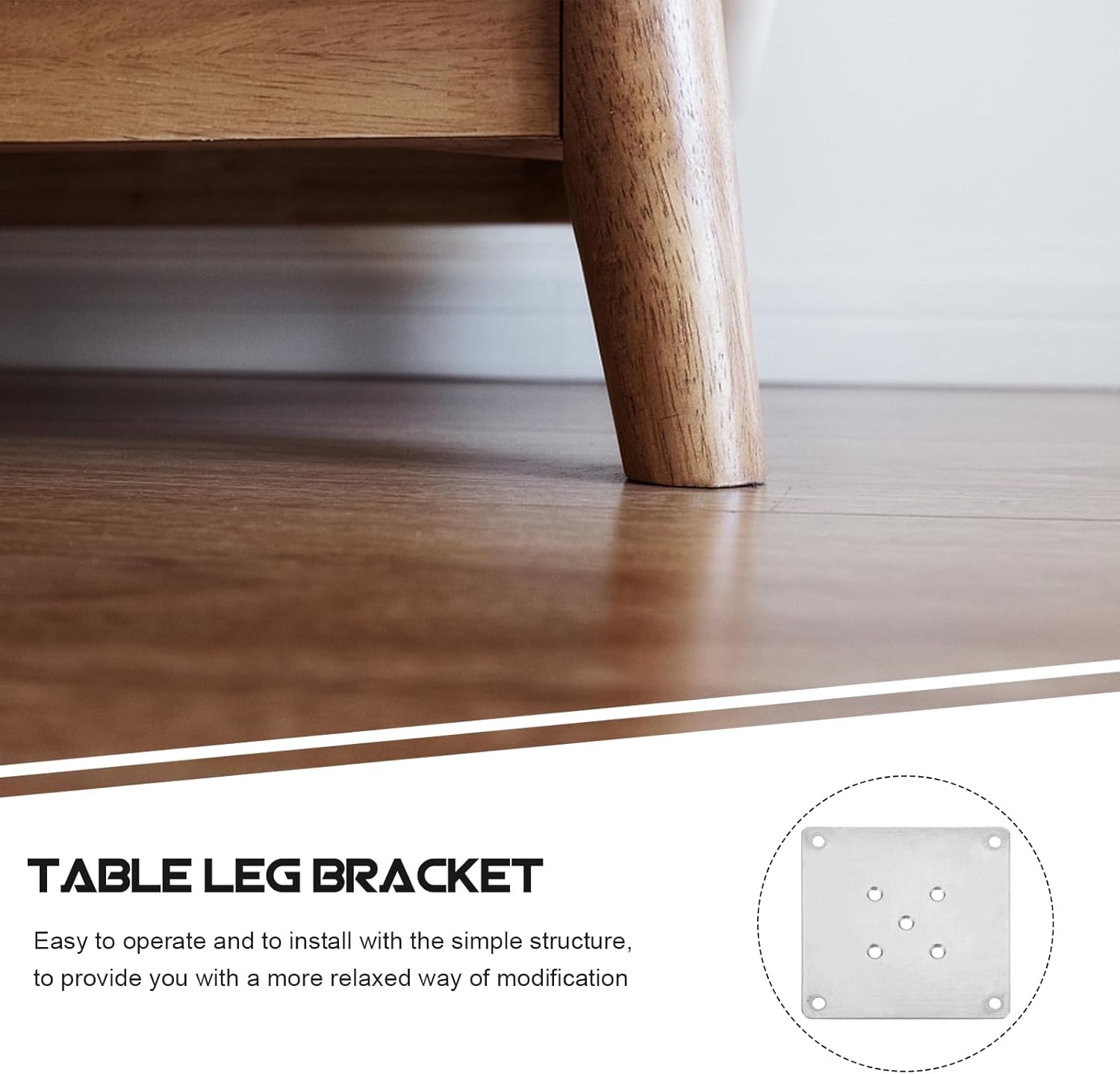 Mounting Plates for Furniture Legs: 8 PCS Table Leg Mounting Plate Furniture Leg Attachment Plates Flat T-Plate Connector Attachment Bracket Base for Sofa Cabinet Chair Seat Repair Replacement