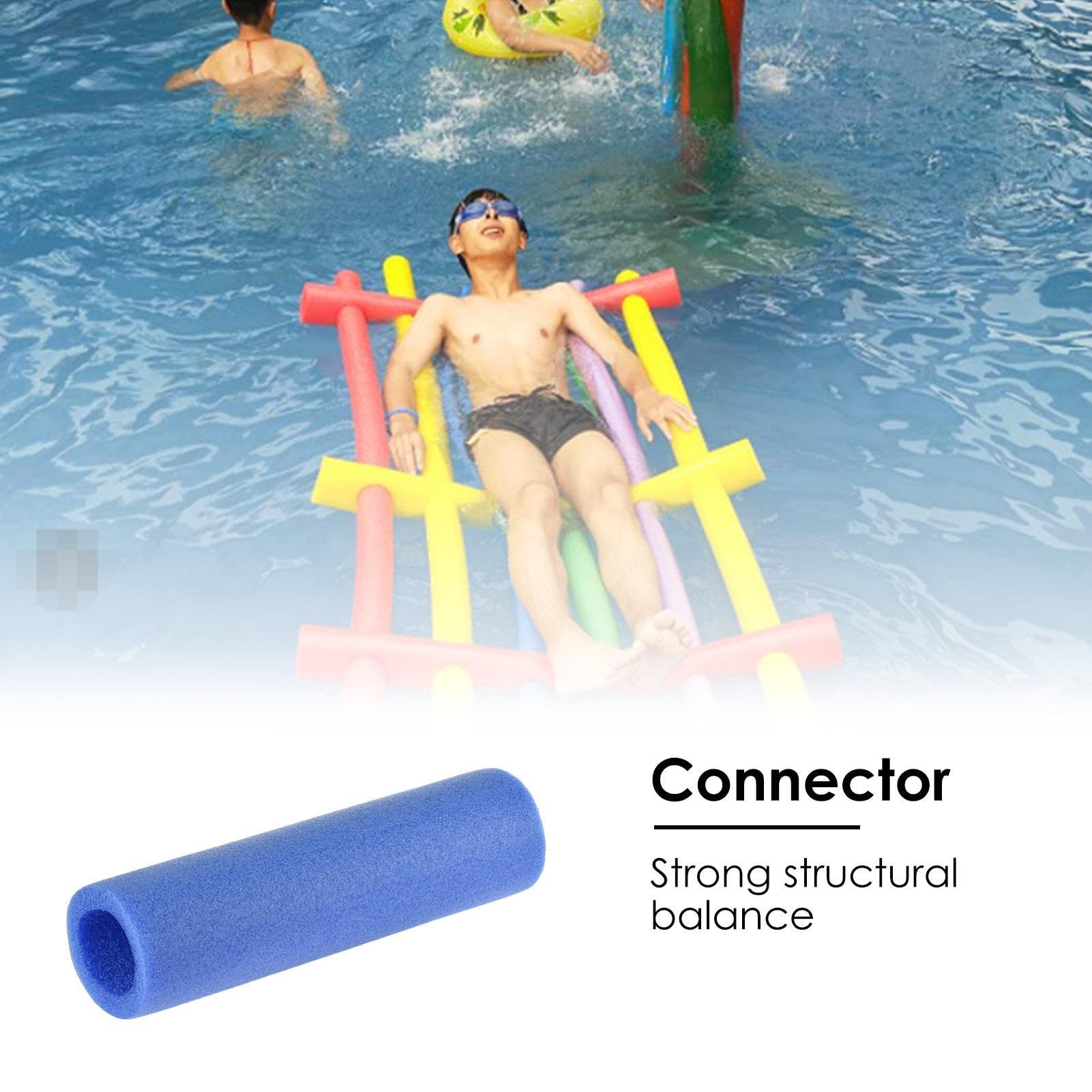 Poolnudel Verbinder | Schwimmnudel Verbinder | 0-7 Löcher Verbindungsstück Für Schwimmnudeln | Schwimmbadnudelverbinder | Steckverbinder Hülse Für Heimwerker Wasser Poolspielzeug