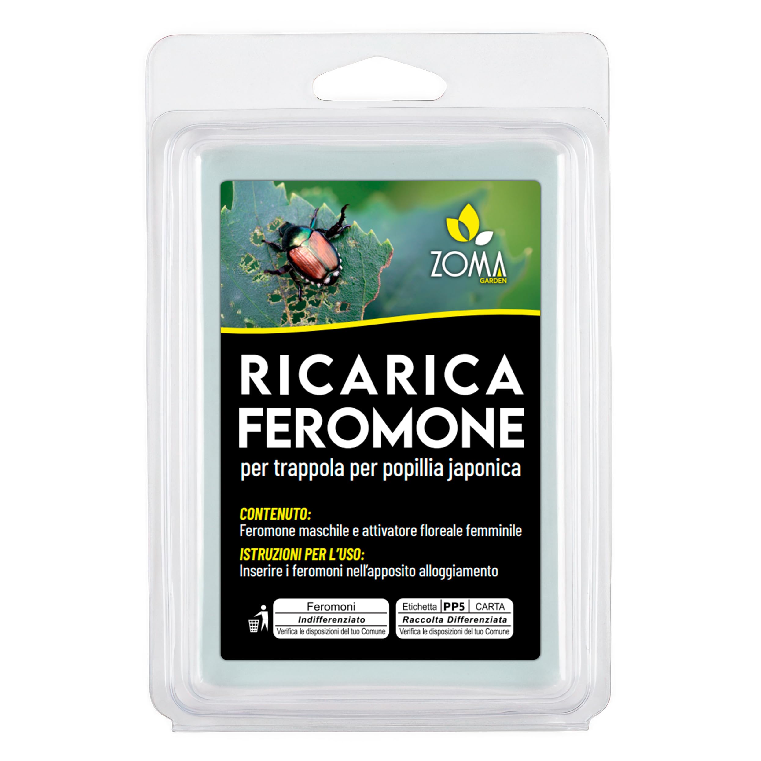 Popilia Japonica Pheromone Refill for Zoma Garden Trap Lasting Effect 4/6 Weeks - Pheromones for Popillia Japonica Trap Easy to Replace-image-18