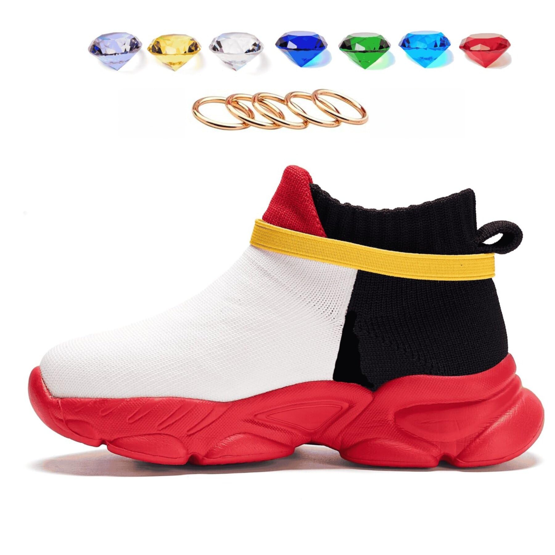 Scarpe Sportive per Bambini Scarpe da Ginnastica da Interno Sneakers con Suola Antiscivolo Scarpe da Ginnastica