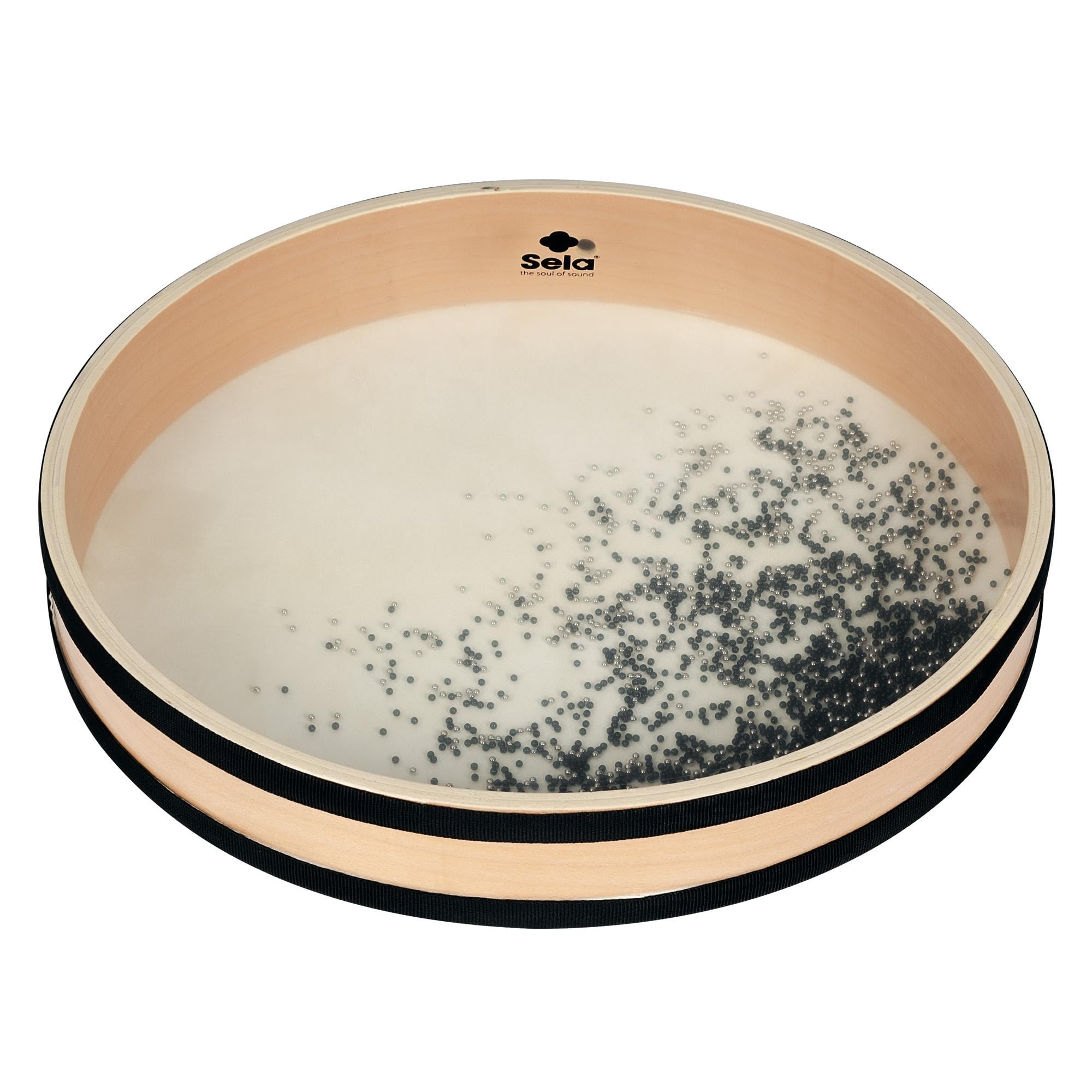 Ocean Drum 40 cm (16 inches), Wooden Frame with Natural Skin