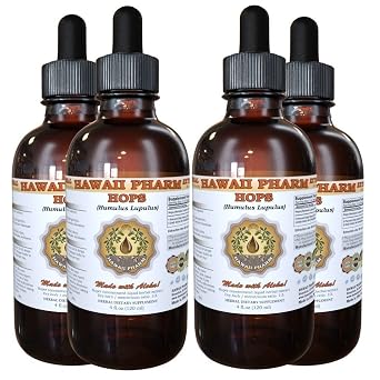 Hops (Humulus Lupulus) Liquid Extract 4x4 oz