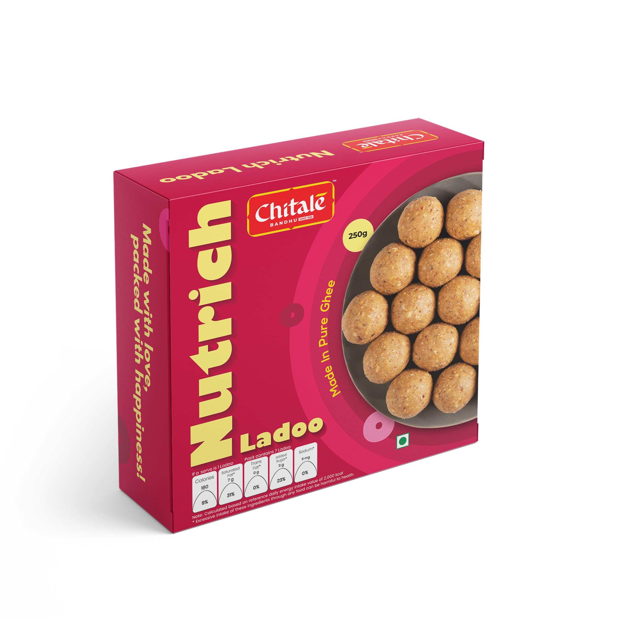 Chitale Bandhu Nutrich Ladoo, 250gm (B0D89KCNZH) Amazon Price History, Amazon Price Tracker