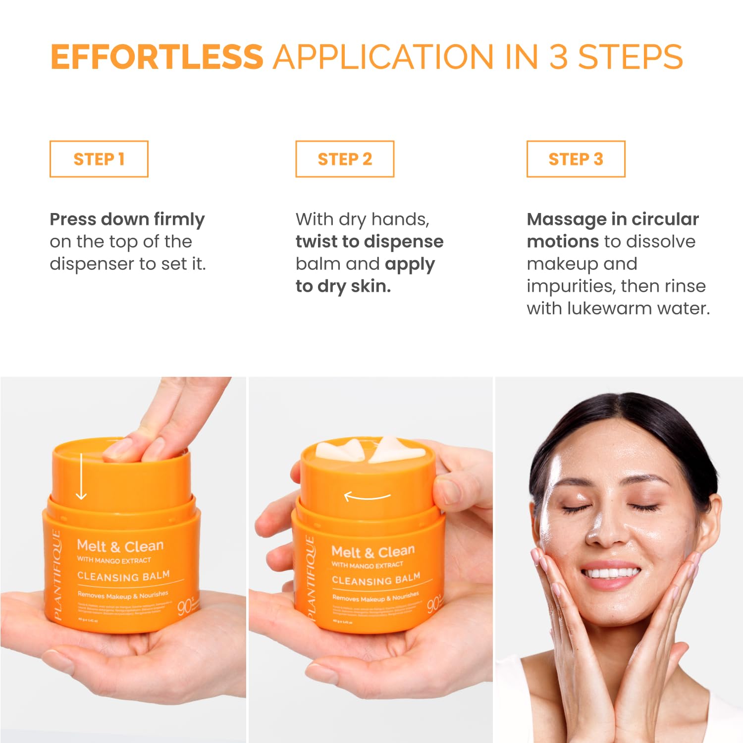 Amazon.com: PLANTIFIQUE Korean Cleansing Balm, Hydrating Makeup