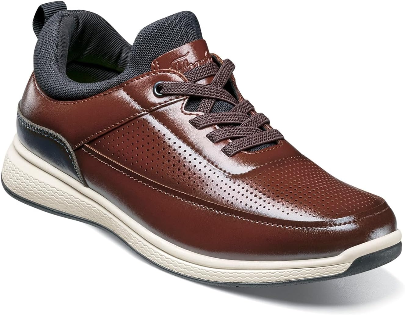 Florsheim Boys Satellite Perf Elastic Lace Slip-on Jr. (Toddler/Little Kid/Big Kid)