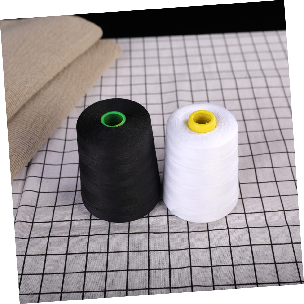 OSALADI 2 Series Hilo De Coser Puntadas Hilo De Base De Carrete De Bordado Jaspeado Hilo Para Coser Costura Y Confeccion Acolchado Tela Línea De Costura 2 Piezas*2