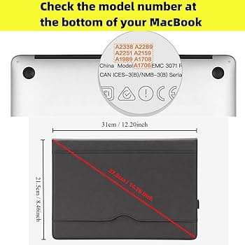 Amazon.com: TYTX Compatible with MacBook Pro Leather Case 13 Inch