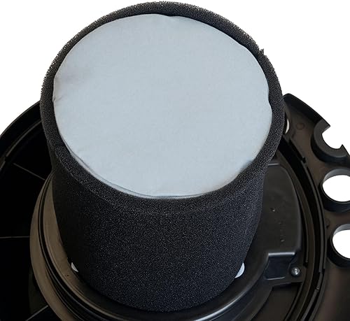 Miniatura 2 de Nispira Filtro de funda de espuma de repuesto compatible con la mayoría de aspiradoras Shop-Vac, Vacmaster y Genie Wet Dry Shop. Comparado con la