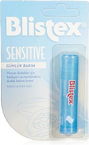 Blistex Simple & Sensitive Lip Moisturizer 0.15 oz (paquete de 6)