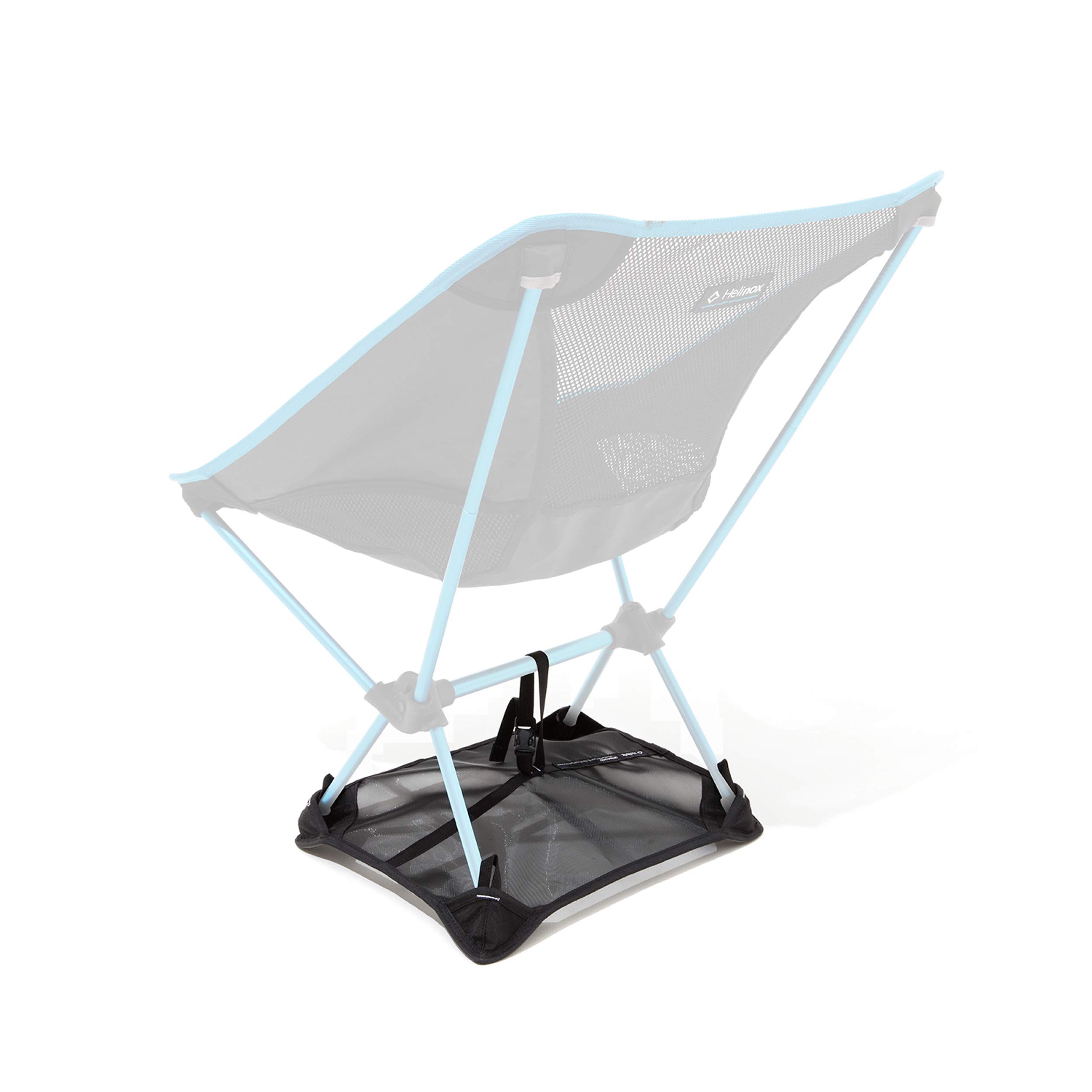 HelinoxGround Sheet For One Camping Chair One Size Black
