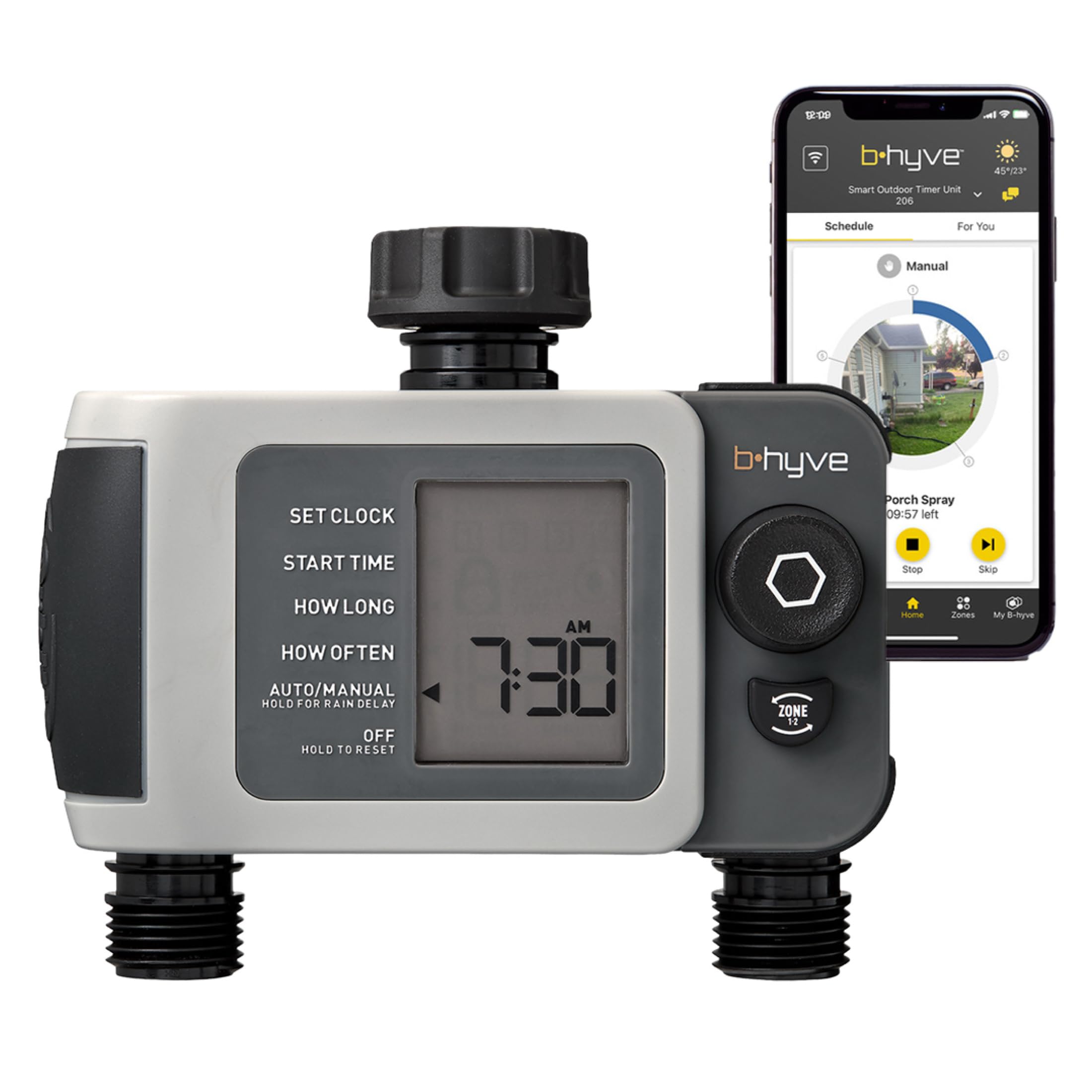 Orbit 24632 B-hyve XD 2-Port Smart Hose Watering Timer