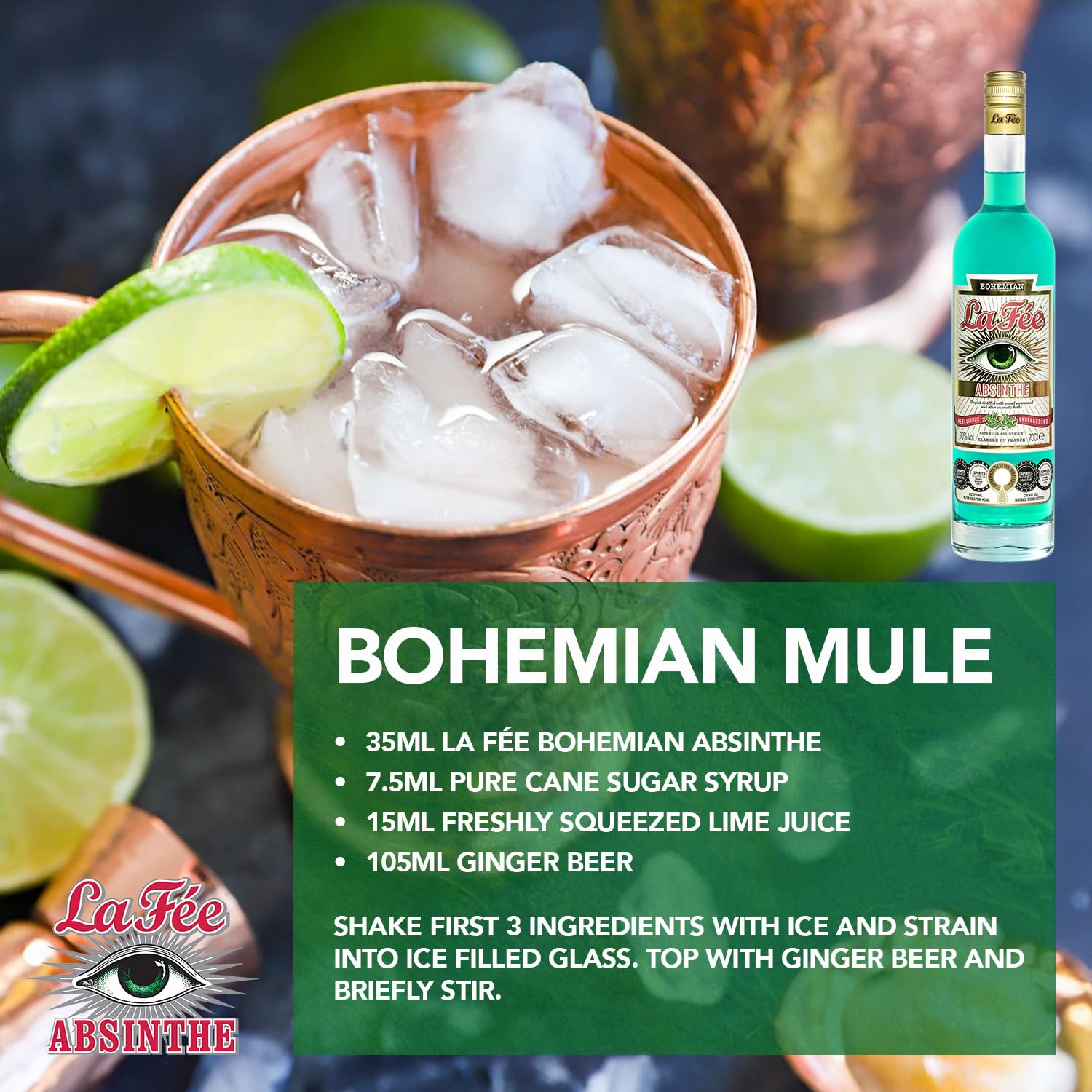 La Fee Absinthe Bohemian - 700 ml