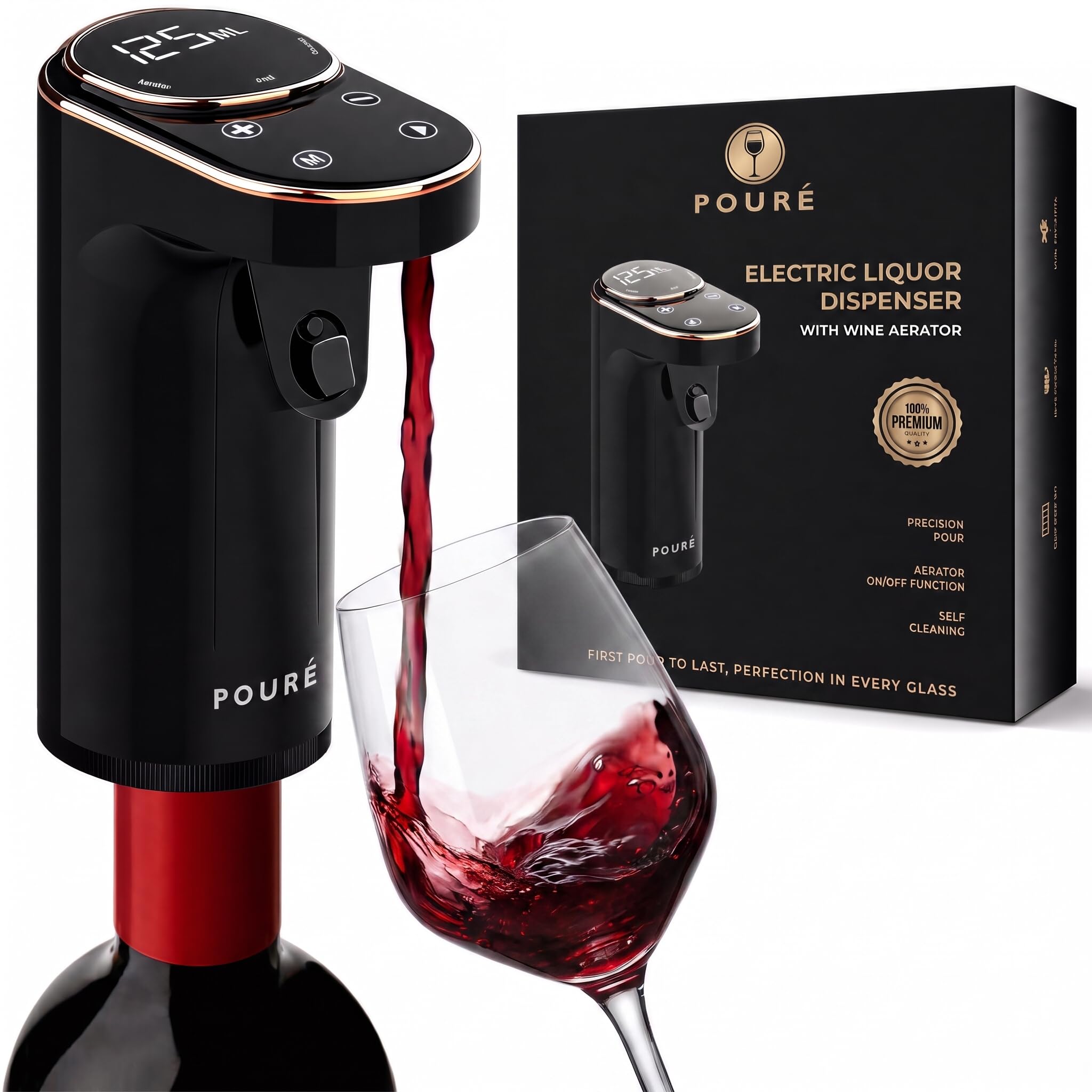 5-in-1 Electric Wine Dispenser Aerator