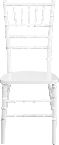 Miniatura 56 de Flash Furniture Silla Chiavari de madera plateada de la serie HERCULES