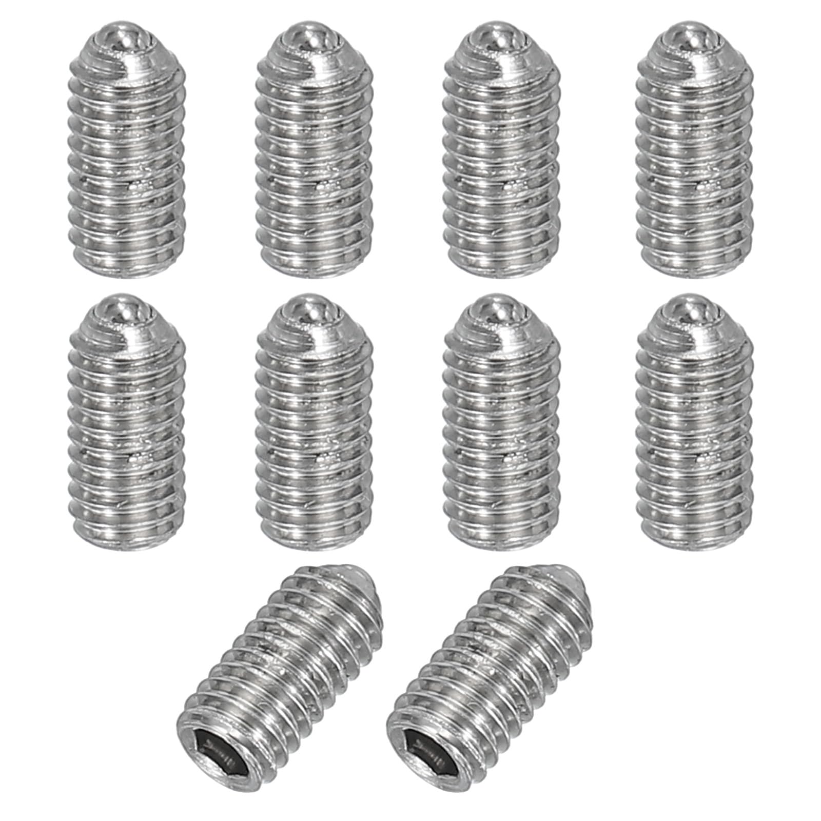 PATIKIL M3x6mm Ball Point Set Screws