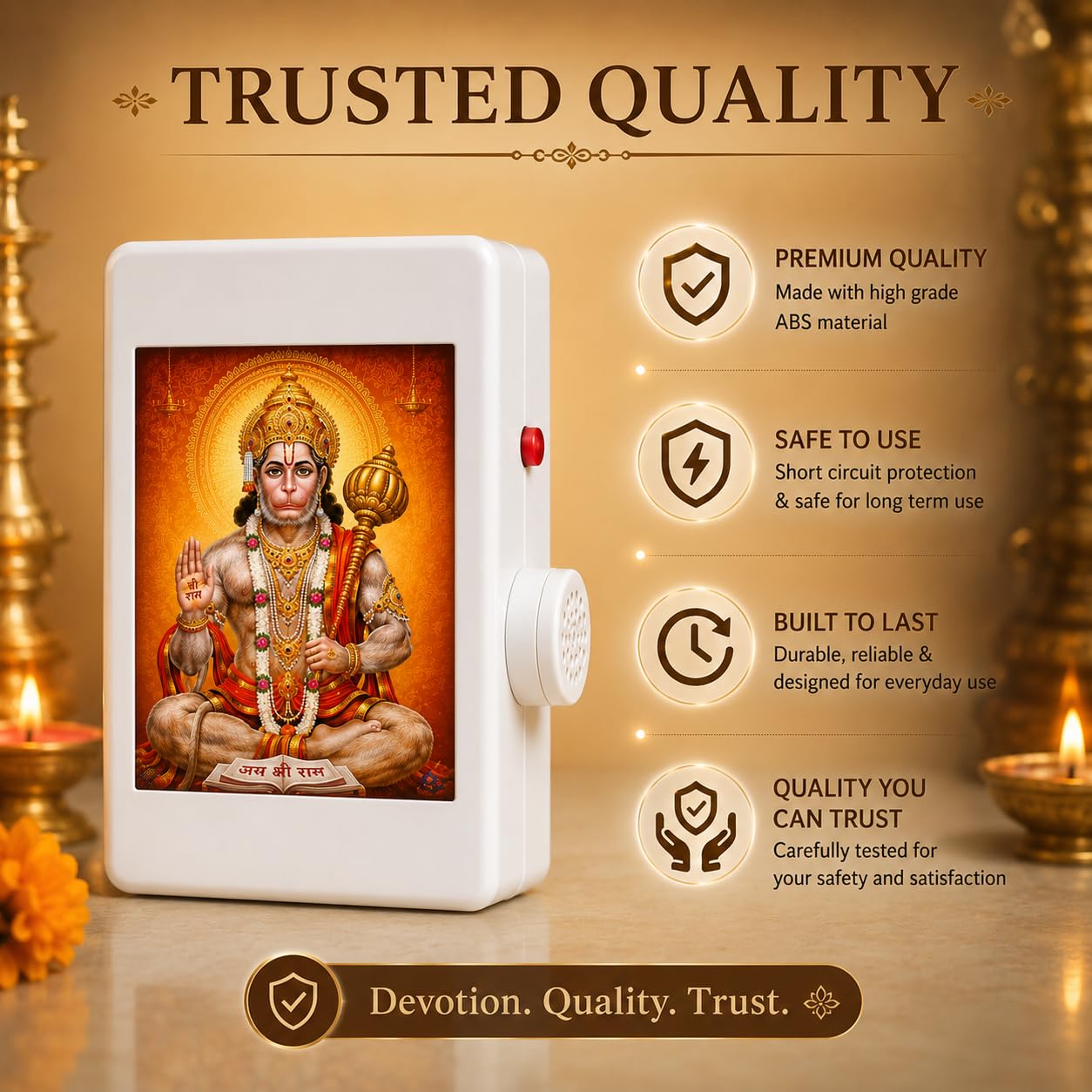 Hindu Mantra Chanting Box - 7 Mantras FREE SHIPPING -7