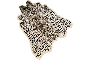 Luxurious Leopard Print Rug: Unleash the Wild in Your Decor