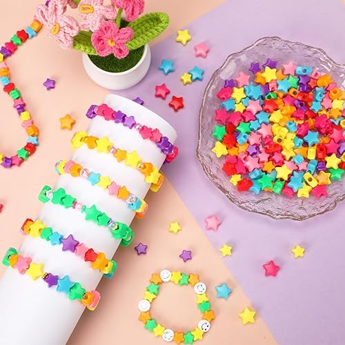 Vista 95 de Augshy 700 cuentas de letras blancas del alfabeto para hacer bricolaje (0.236 pulgadas)