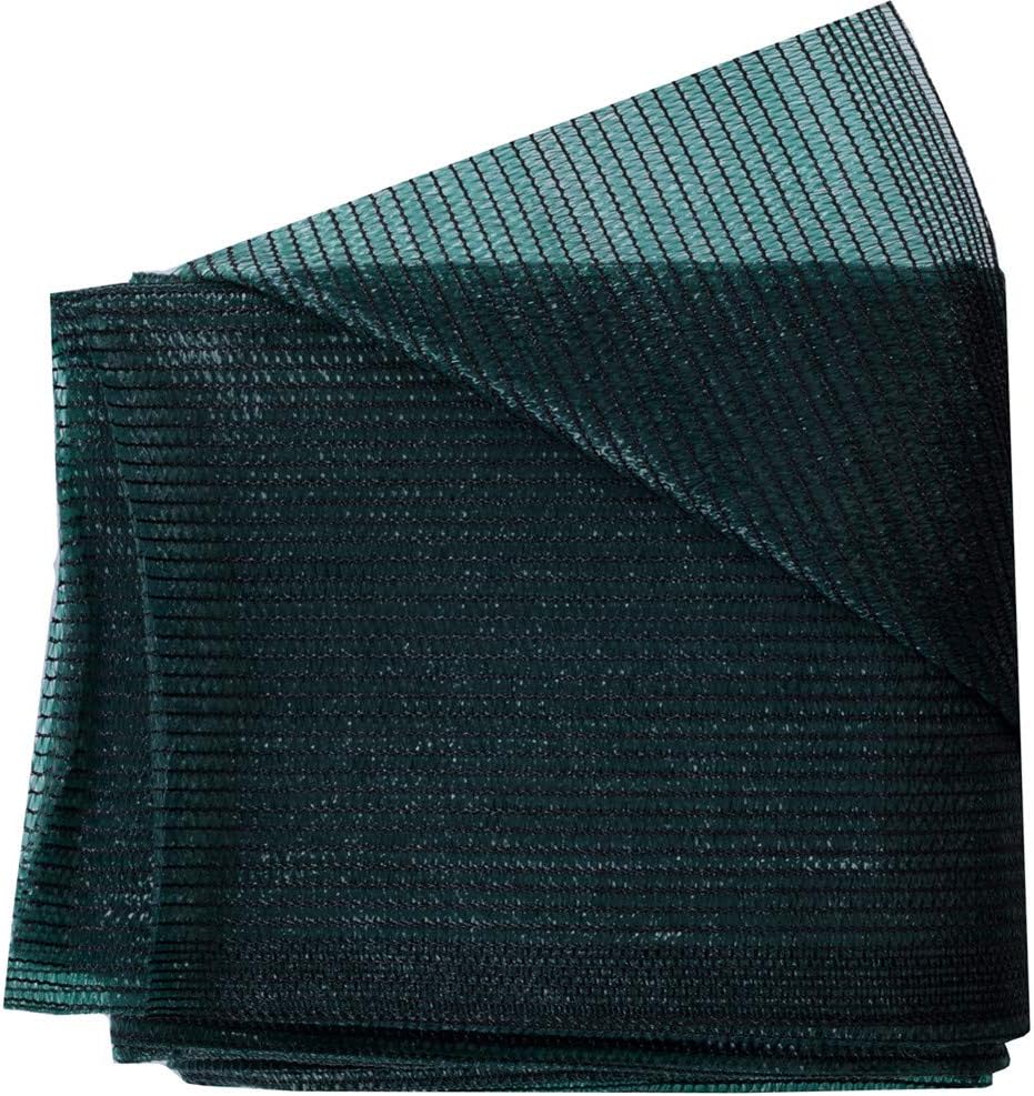 Harvest 70% Green Sunblock Shade Cloth UV Resistant, Premium Heavy Duty Mesh Tarp, Shade Net Panel for Plant Cover Greenhouse,Plants,Barn,Kennel, Pool, Pergola or Carport (10ft X 20ft)
