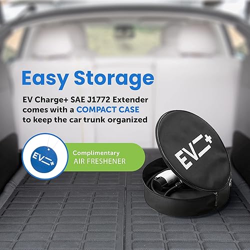 Miniatura 7 de EV + Cable de extensión para cargador de coche eléctrico de 20 pies, estación de carga EV de nivel 2, extensor de 32 amperios y 240 voltios para