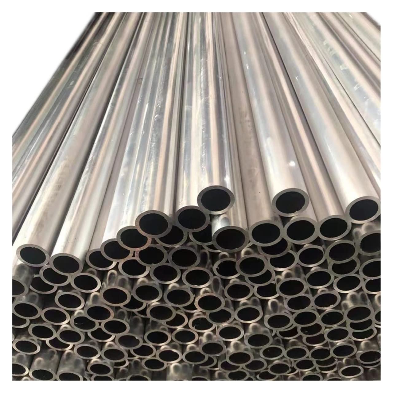 Tuyau Tube SOURCING MAP 2Pcs 7mm Diamètre Extérieur 4mm Diamètre Intérieur 250mm Longueur 6063