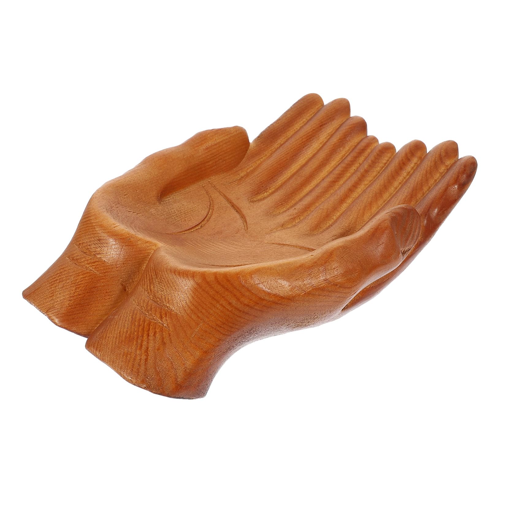 Beavorty Bandeja Decorativa de Madera Soporte para Collares y Pendientes Diseño Moderno y Delicado para Joyas Adecuado para Decoración del Hogar
