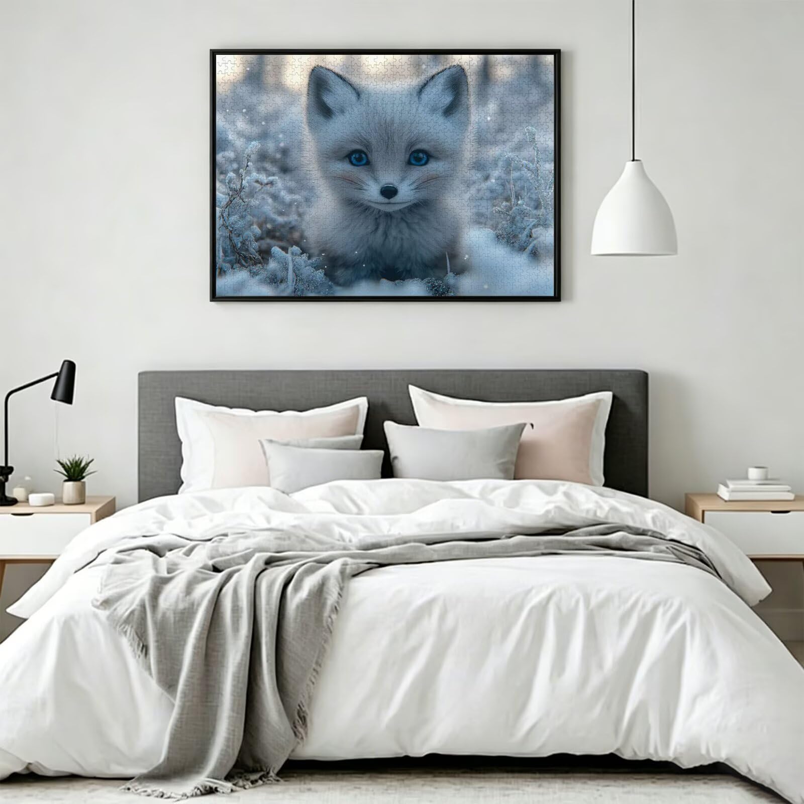 Puzzle 6000 Pezzi inverno Puzzle Classici per Gioco Familiare, n-103 | Impossibile Puzzles, Intrattenimento Creativo, Rilassamento e Intelligence, Regalo per Amore e Amico, Decorazioni Casa, volpe