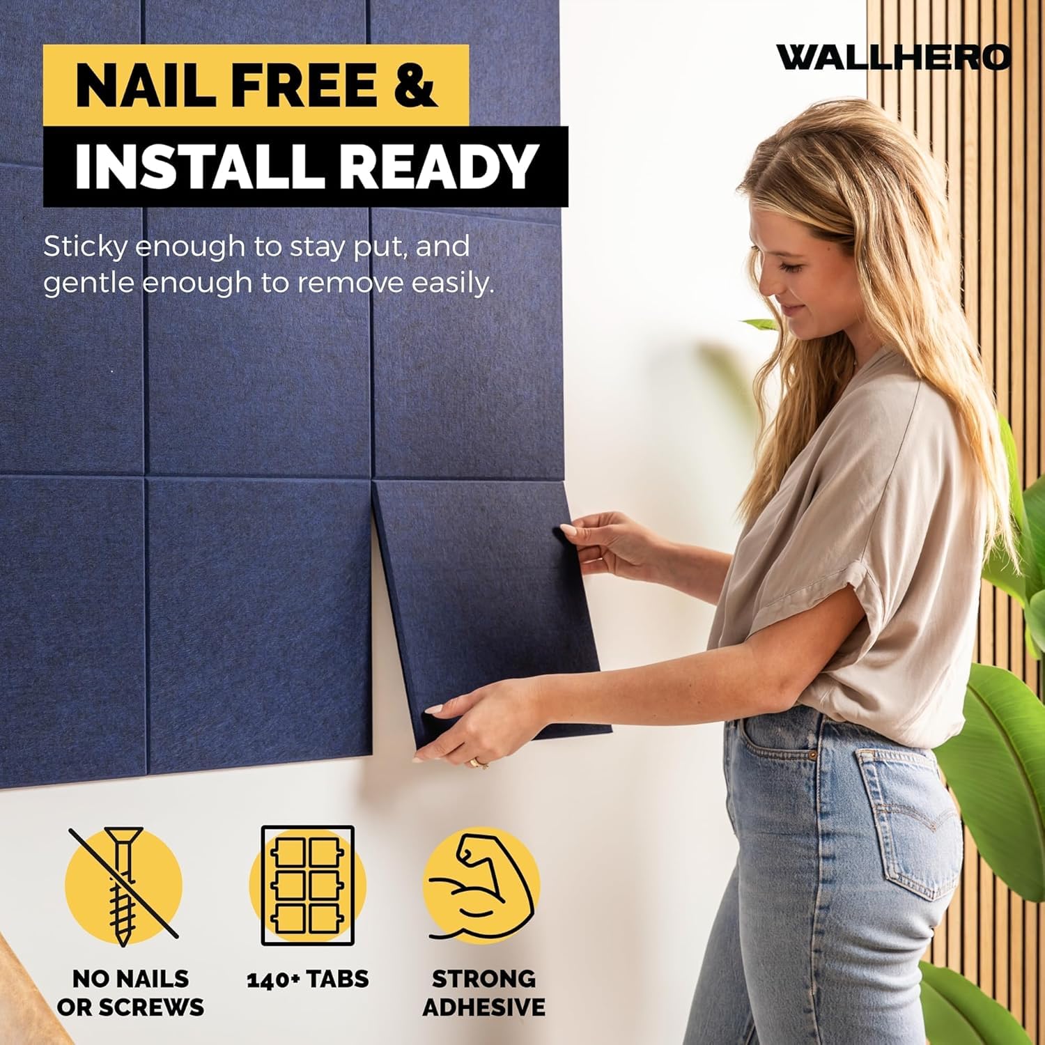 Vilten Prikbord Tegels | 12 Stuks | 30x30cm | Geluidsabsorberend | Voor Kantoor Of Huis