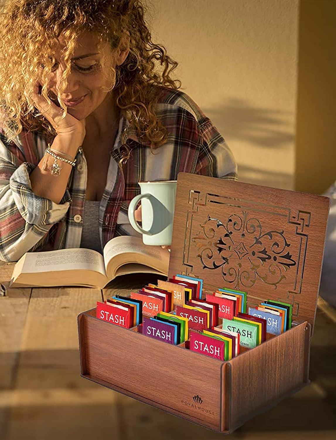 Amazon.com: Tea Sampler Gift Box – 80 Tea Bags, 28 Unique Flavors