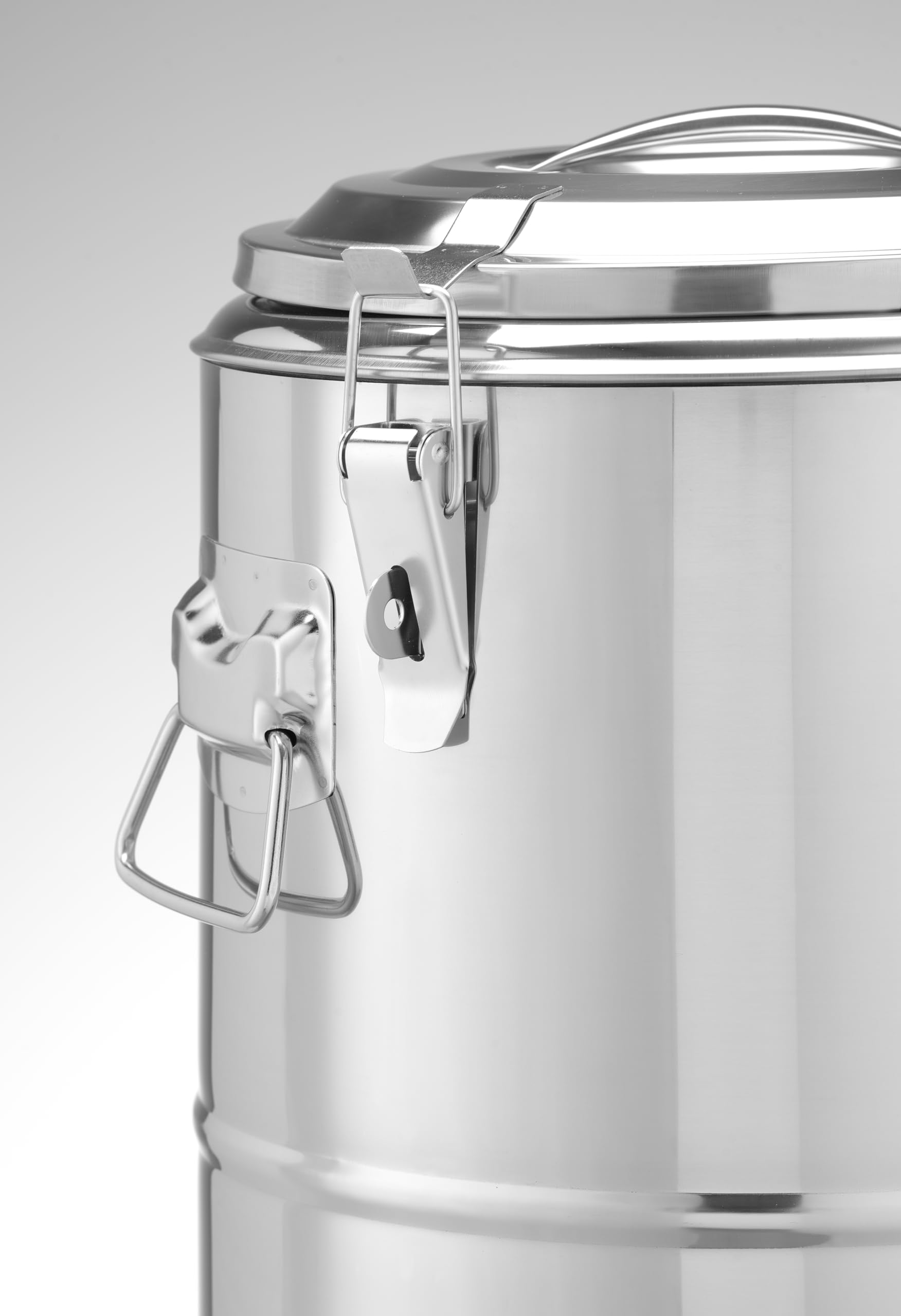 HENDI Contenitore isotermico portatile, doppia parete, 23L, ⌀350x(H)440mm, acciaio inox