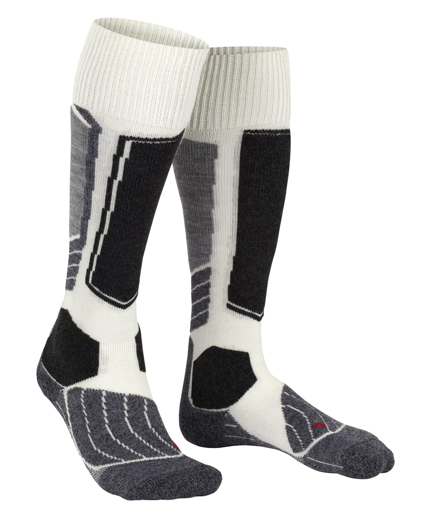 FALKE femme SK1 chaussettes de ski rembourrage ultra épais renforts aux tibias chaudes respirantes séchage rapide régulation climatique anti-odeur laine fil fonctionnel 1 paire