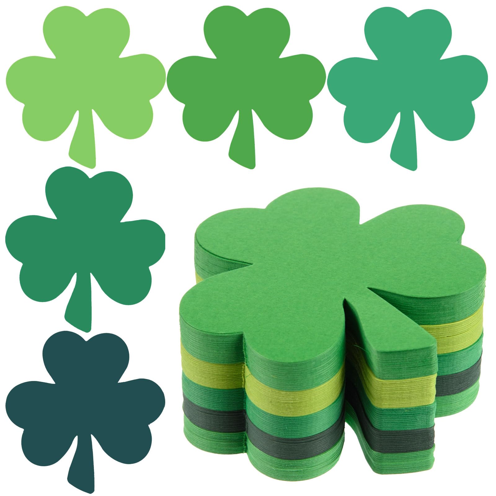 Amazon.com: MixTeach 360 Pcs St. Patrick's Day Shamrocks Cutouts 4