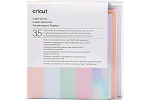 Cricut Card Stock: Insert Cards S40 for Depth-Filled Creations
