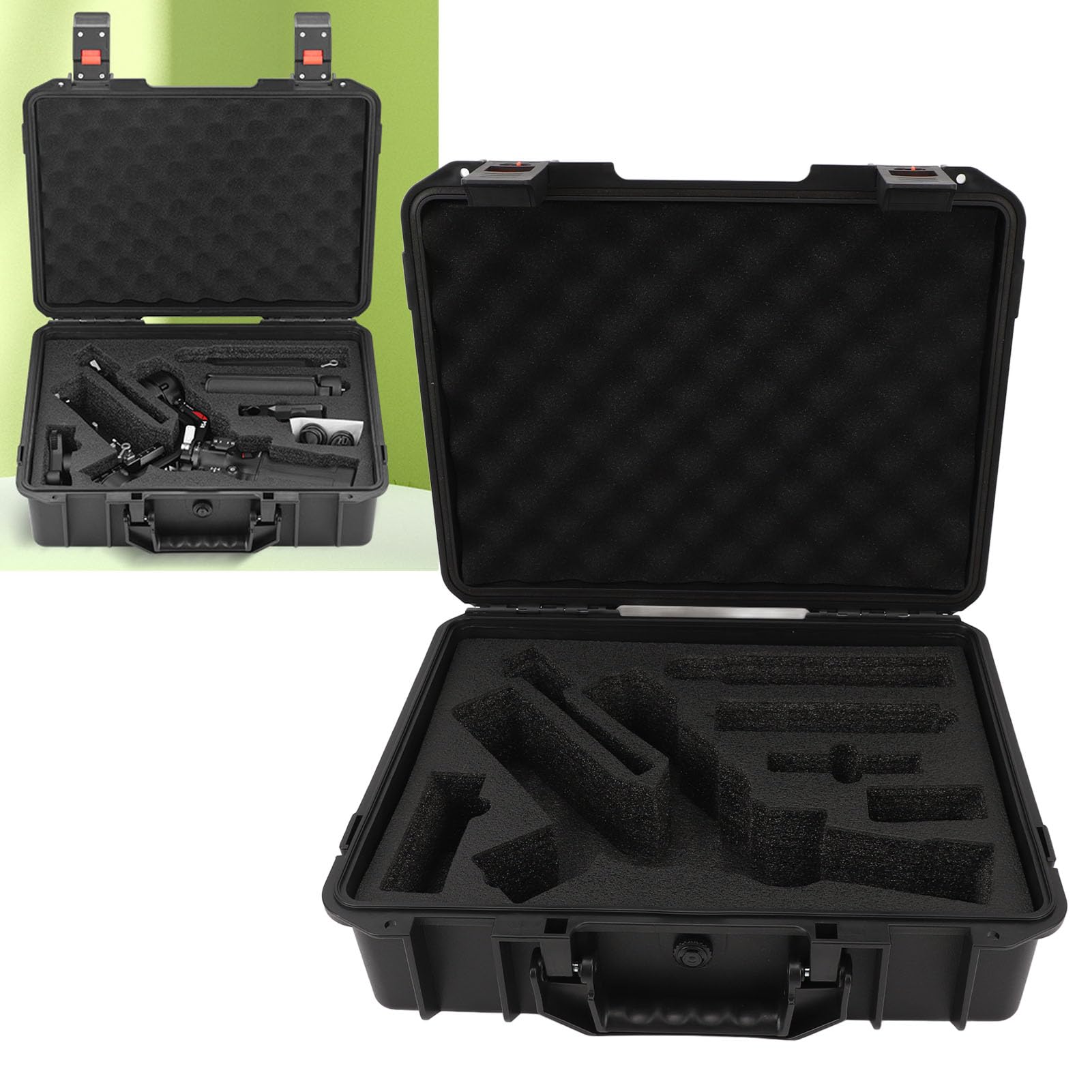 Tragetasche für RS 4, Stoßfeste, Staubdichte Tragetasche, Hartschalentasche, Harte Schützende Reisetasche für Kamerastabilisator-Zubehör
