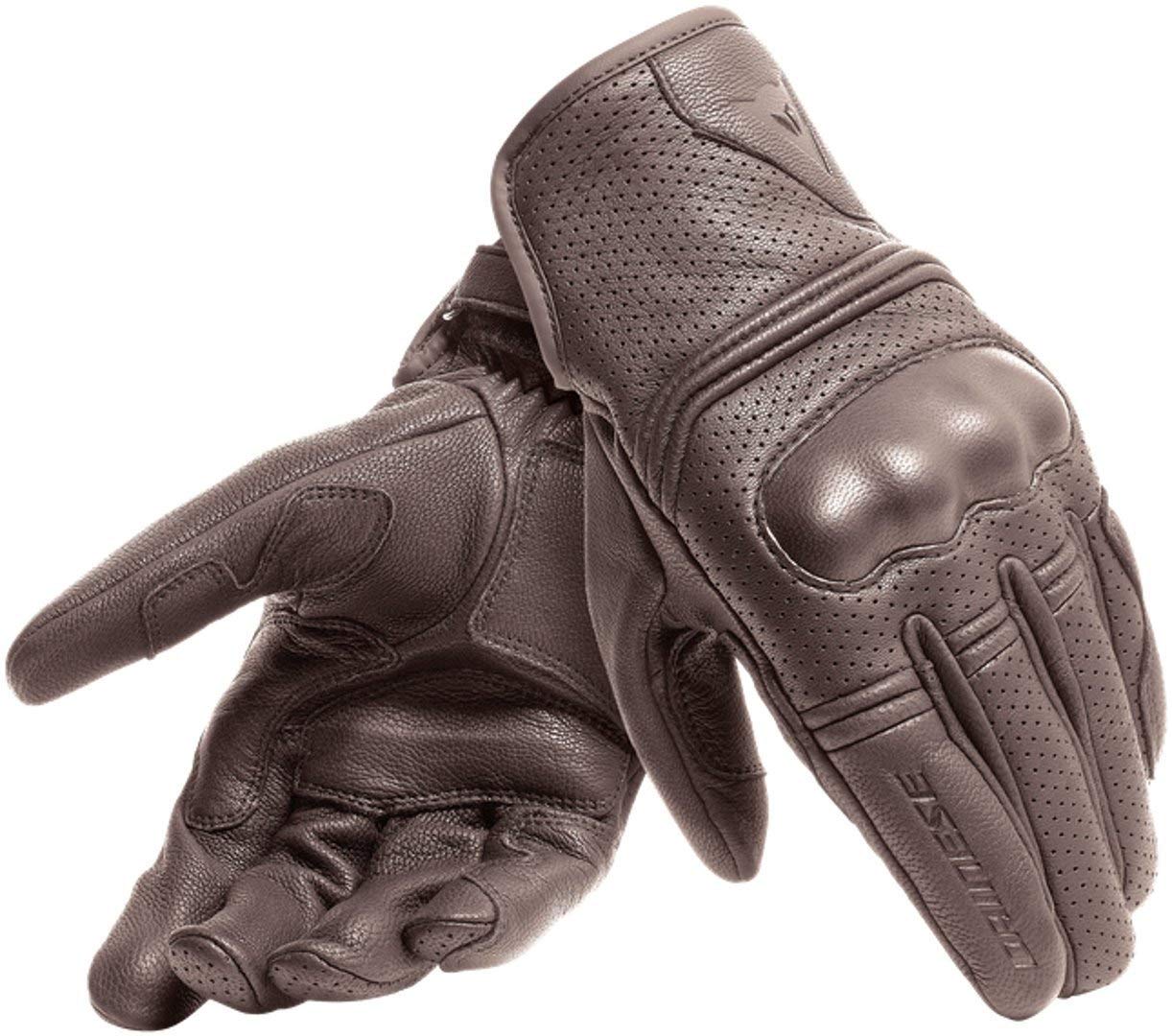 Dainese Corbin Air Unisex Gloves, Leather Motorcycle Gloves for Summer