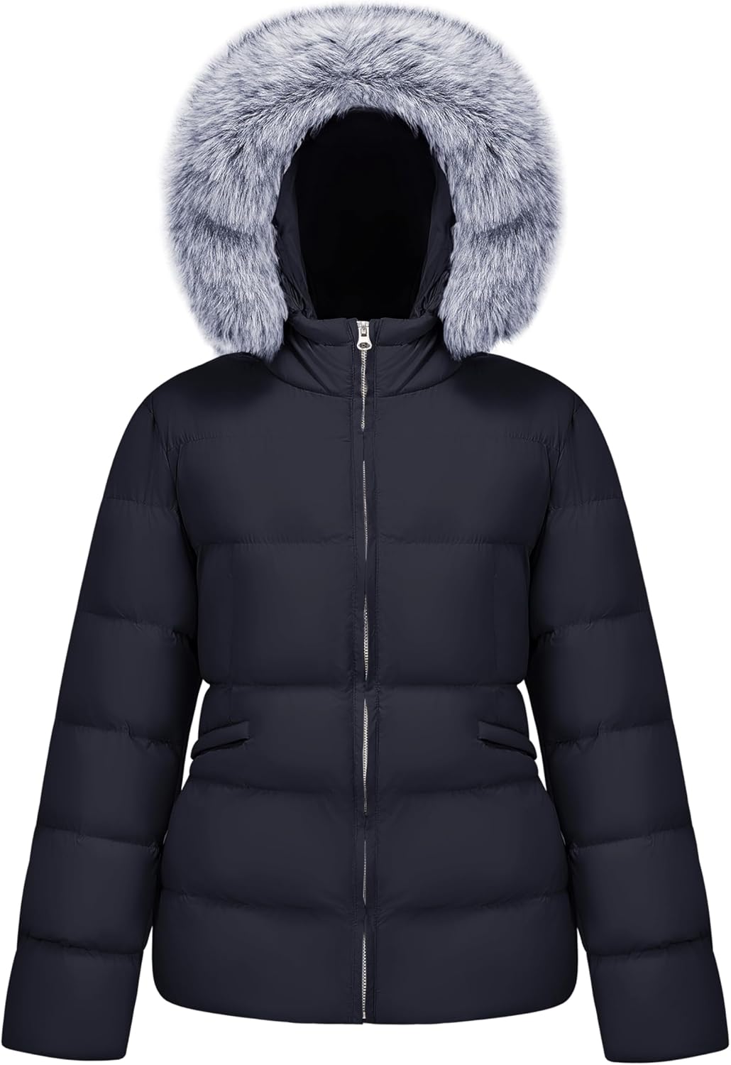 WULFUL Women’s Winter Coats Warm Lightweight Thicken Puffer Jackets with Faux-Fur Hood WULFUL Women’s Winter Coats Warm Lightweight Thicken Puffer Jackets with Faux-Fur Hood
