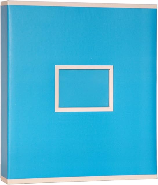 Pfennig N Squid Ltd Extra Large Blue Two Tone Slip In Photo Album Holds 600 6 x 4 Photos