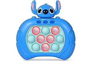 Stitch Pop It Purse Crossbody Bag, LED Pop Bubble Purse for Girls