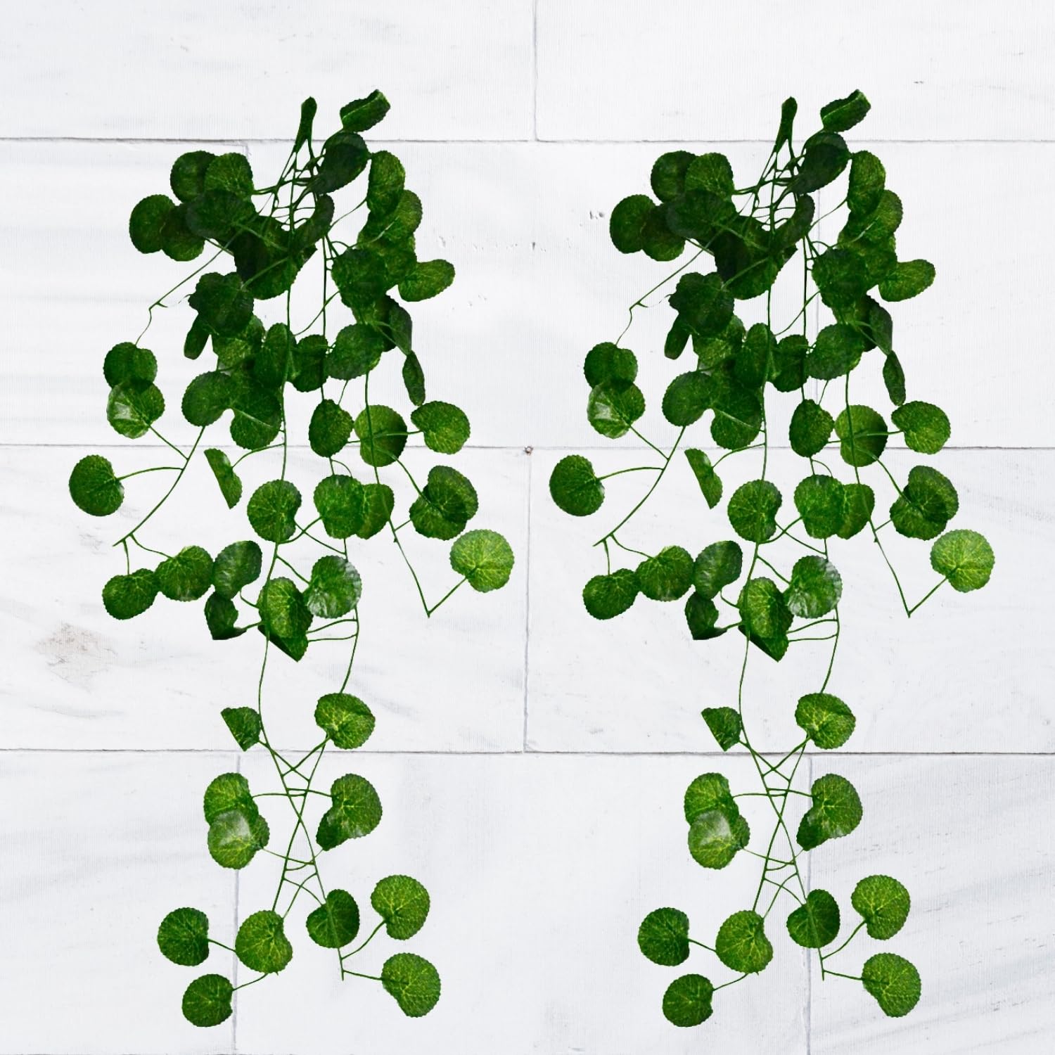 Blue Artificial Flowers Hanging Plant - Home Decor -19