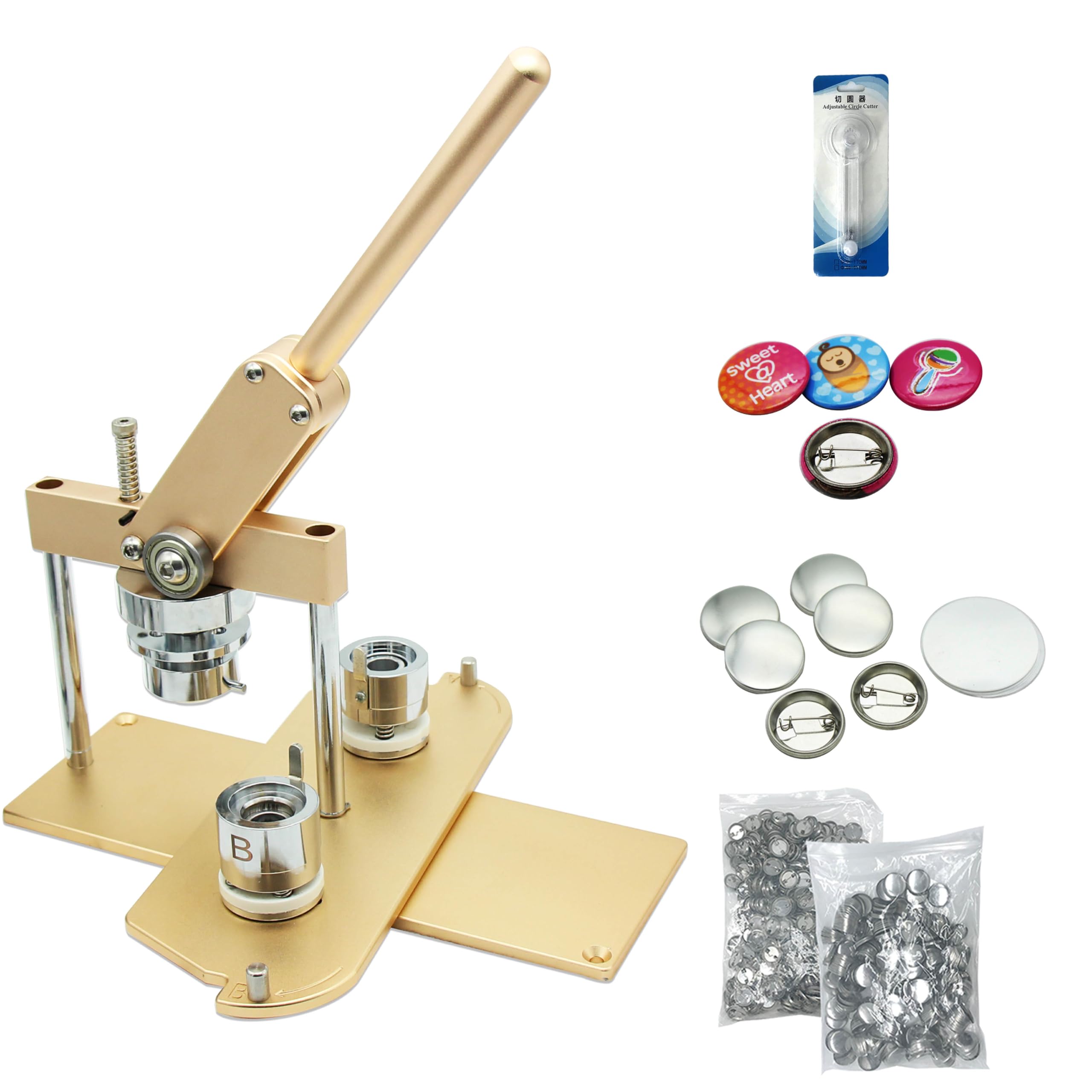 ChiButtons Pro Button Maker Kit - Make Custom Buttons! -1 ChiButtons Pro Button Maker Kit - Make Custom Buttons! -1