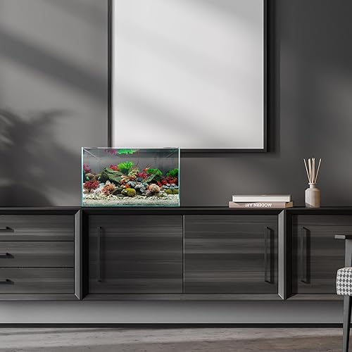 Miniatura 34 de Ultum Nature Systems - Acuario sin marcos ultratransparente, cristal con poco hierro, bordes con corte a inglete a 45º, grosor de 13/64 a 15/32